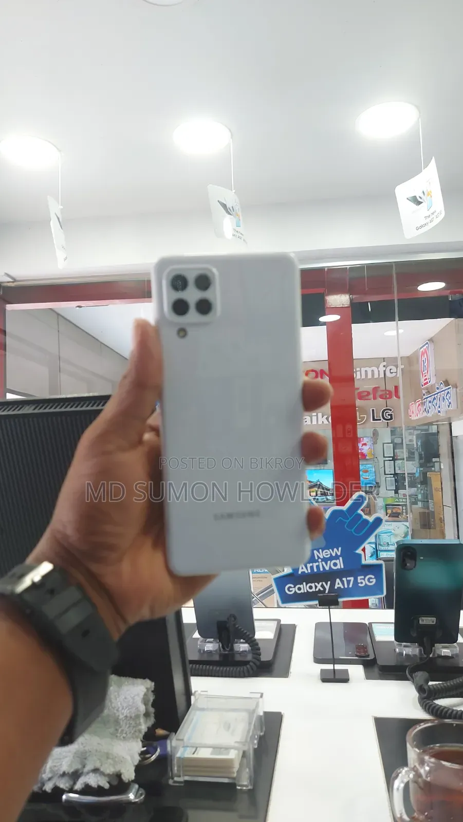 স্যামসাং গ্যালাক্সি এ২২ ১২৮ জিবি হোয়াইট