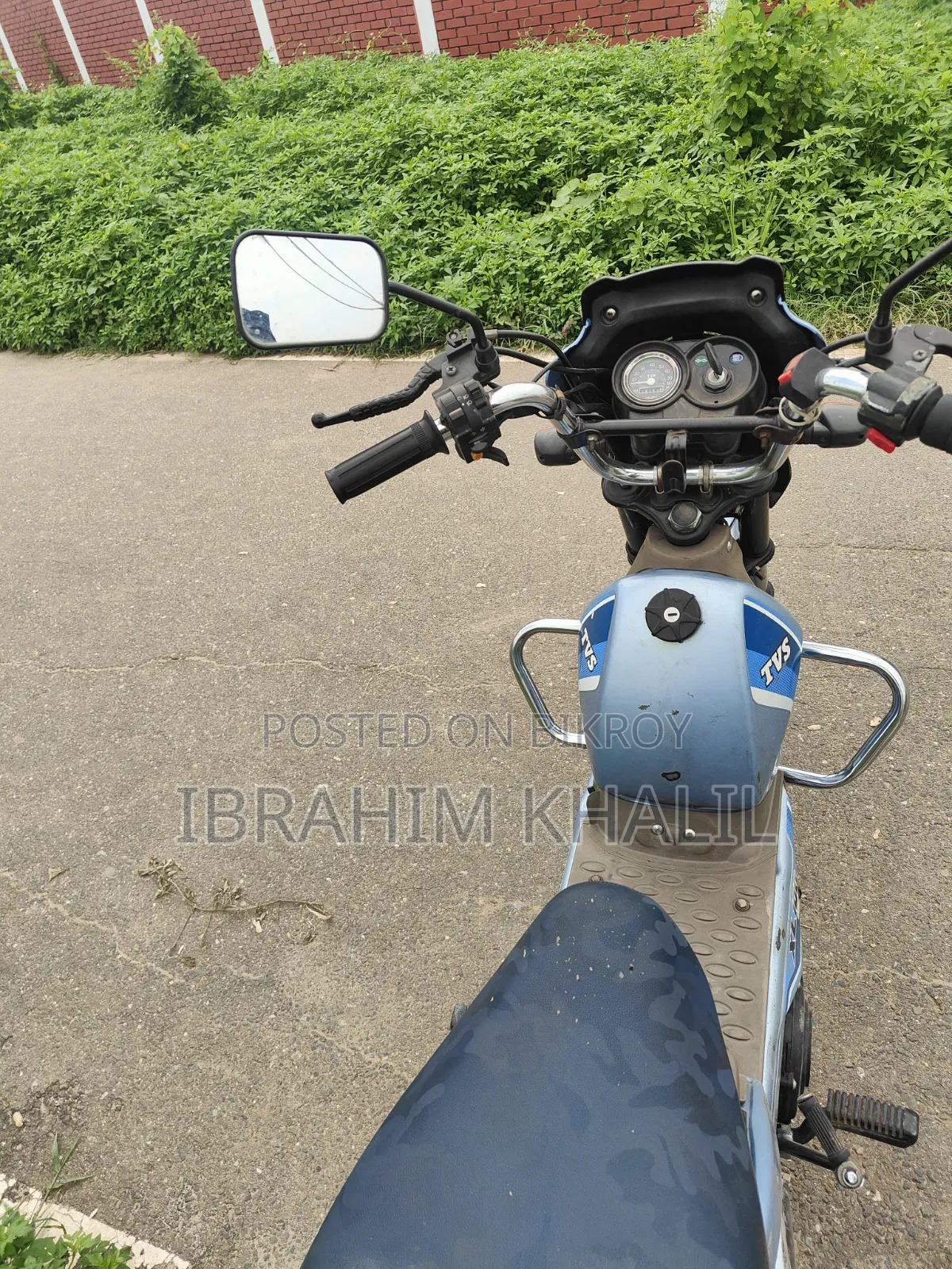টিভিএস এক্সএল ১০০ কমফর্ট ২০২১ ব্লু