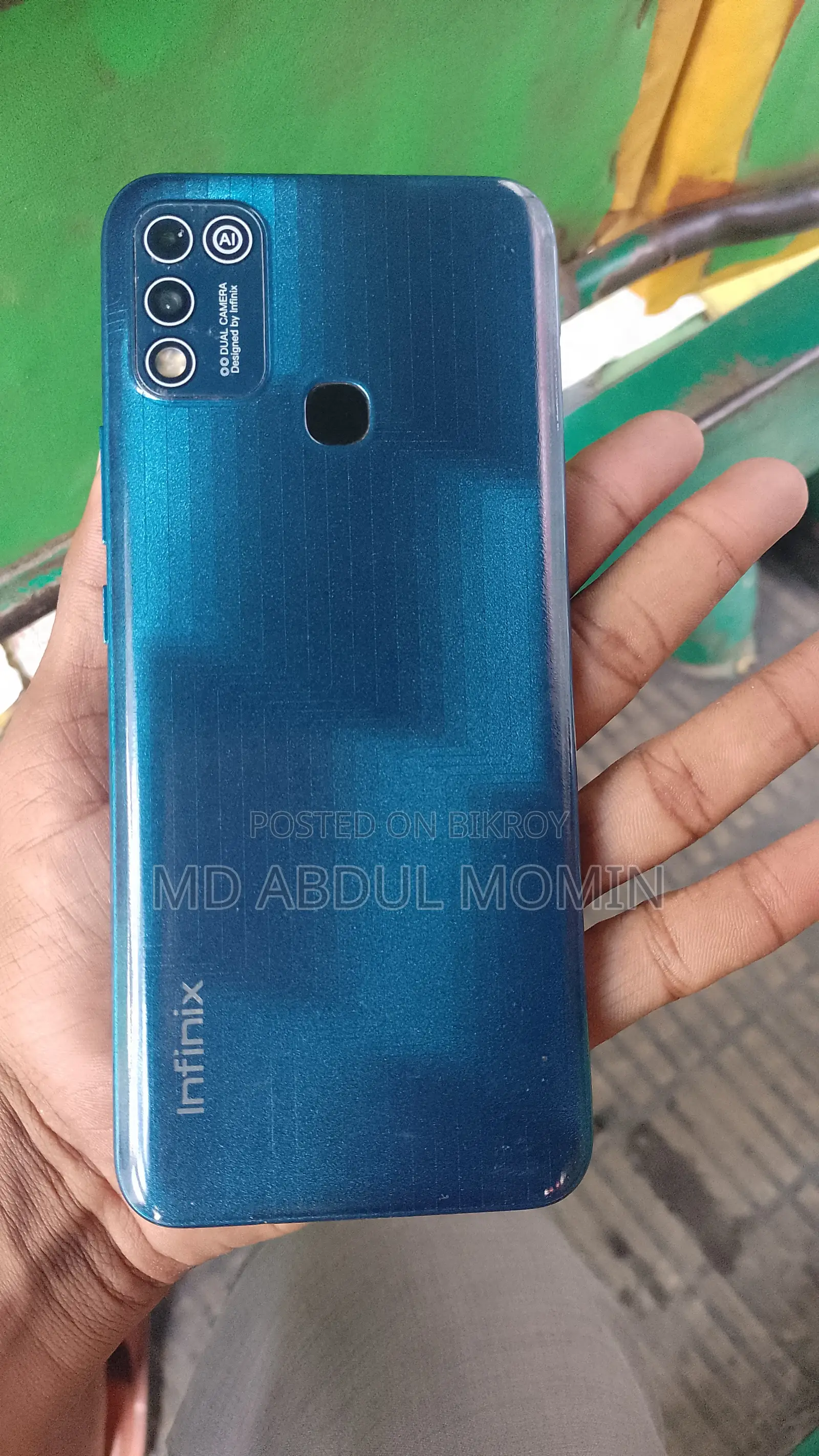 ইনফিনিক্স হট ১০ প্লে এক্স৬৮৮বি ৬৪ জিবি গ্রিন
