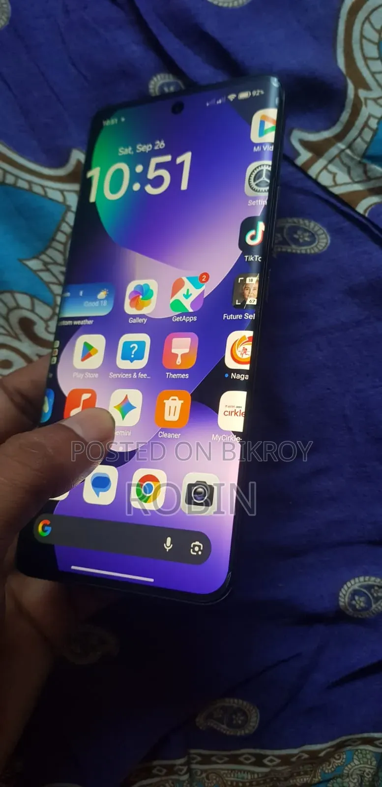 শাওমি রেডমি নোট ১৫ ২৫৬ জিবি ব্ল্যাক