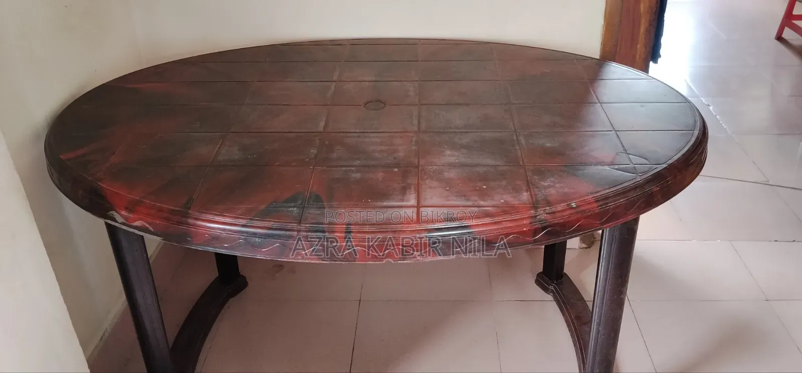 RFL 6-Seated Plastic Dining Table