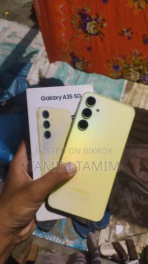 স্যামসাং গ্যালাক্সি এ৩৫ ১২৮ জিবি রোজ গোল্ড