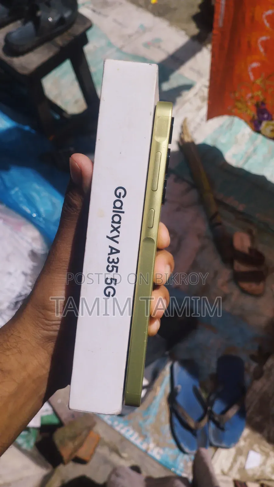স্যামসাং গ্যালাক্সি এ৩৫ ১২৮ জিবি রোজ গোল্ড
