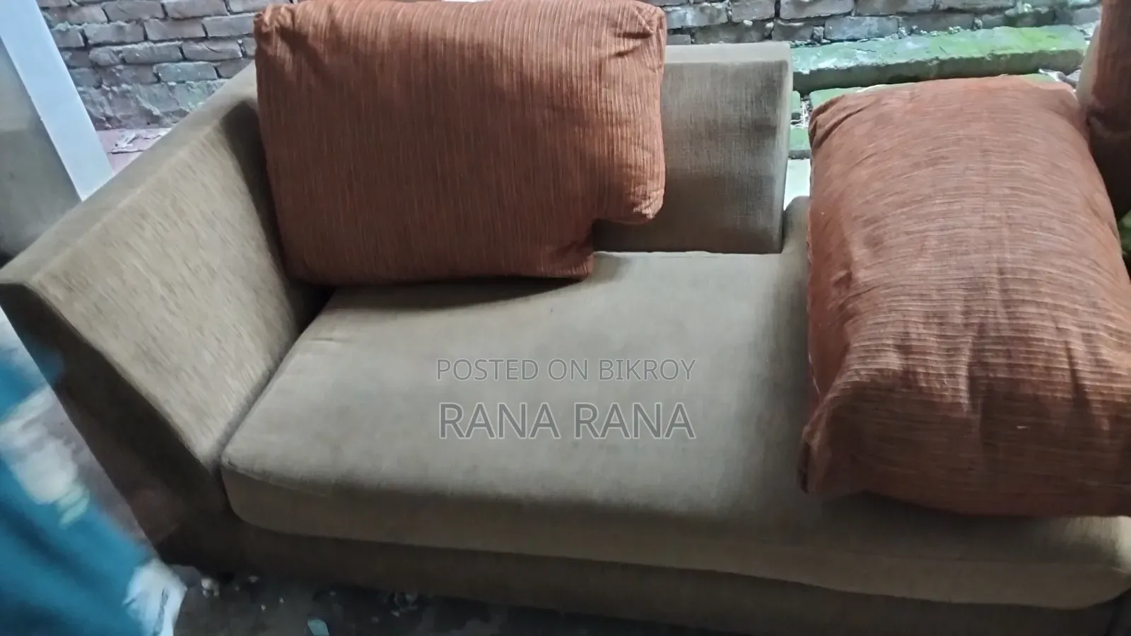 Fabric Sofa Being Sold at a Low Price