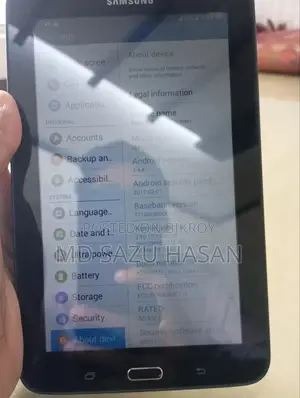 স্যামসাং গ্যালাক্সি ট্যাব এ এসএম-টি২৮৫ ১৬ জিবি ব্ল্যাক
