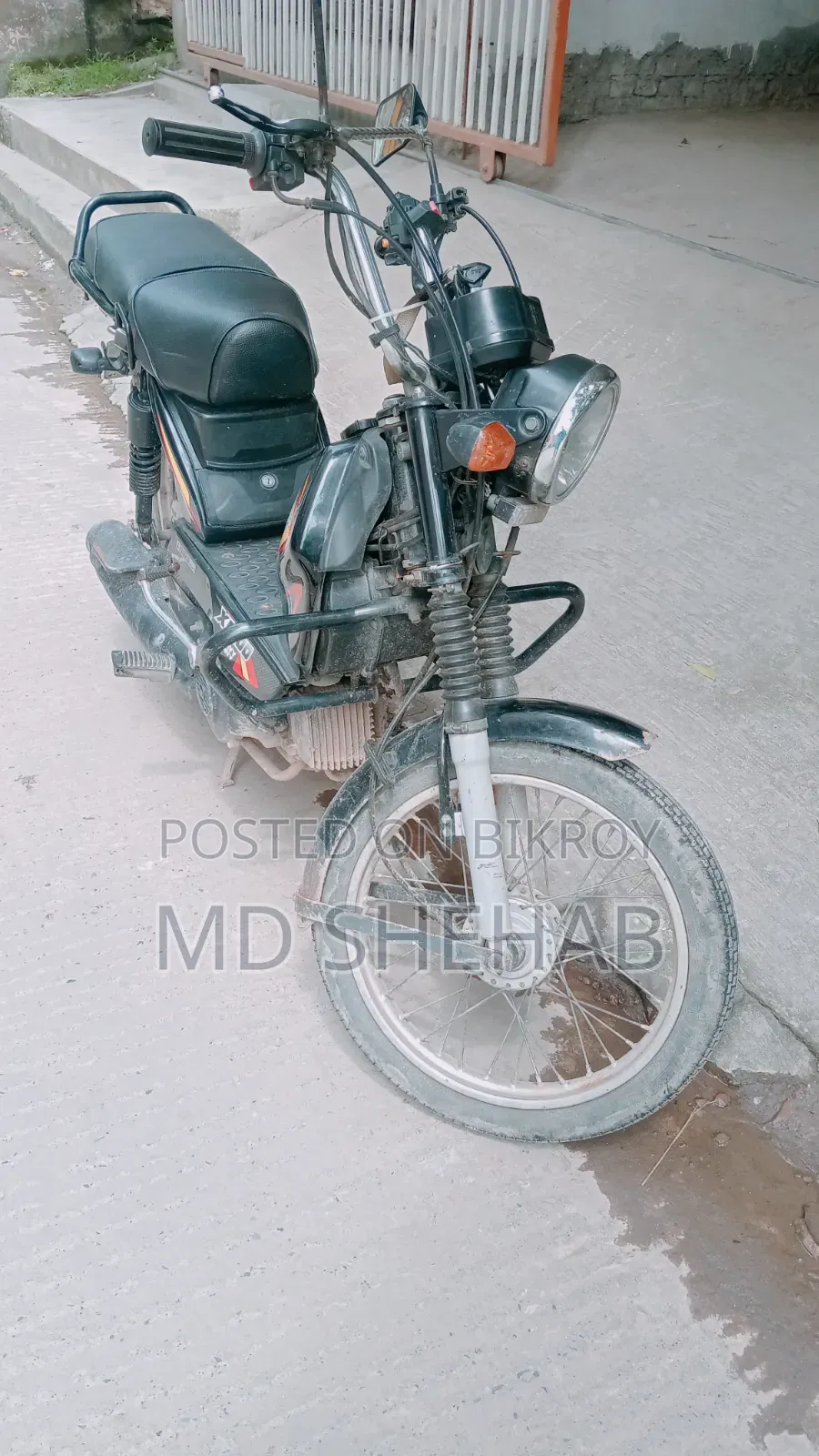 TVS XL 100 2019 Black