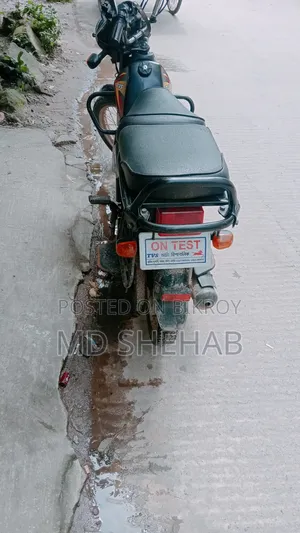 TVS XL 100 2019 Black