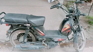 TVS XL 100 2019 Black
