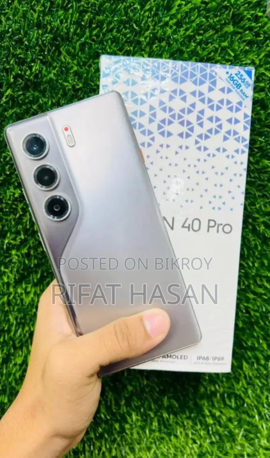 Tecno Camon 40 Pro 4G 256 GB Gray