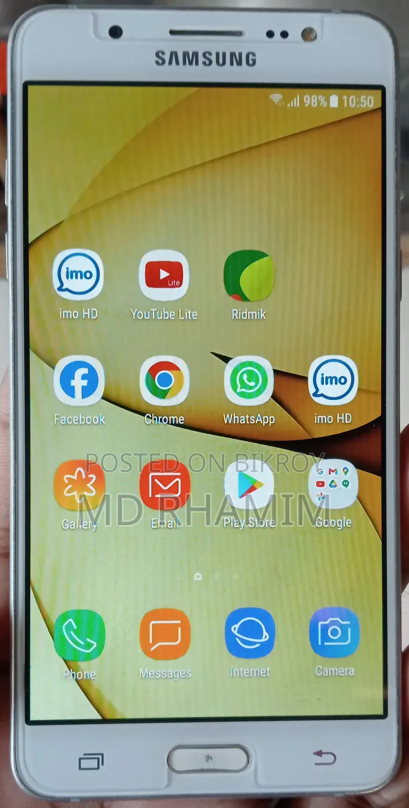 Samsung Galaxy J5 16 GB White
