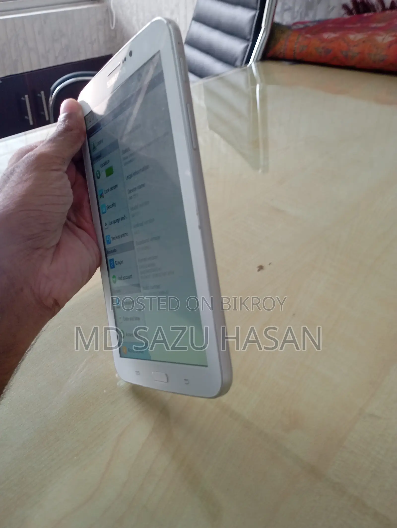 Samsung Galaxy Tab A SM-T285 16 GB White
