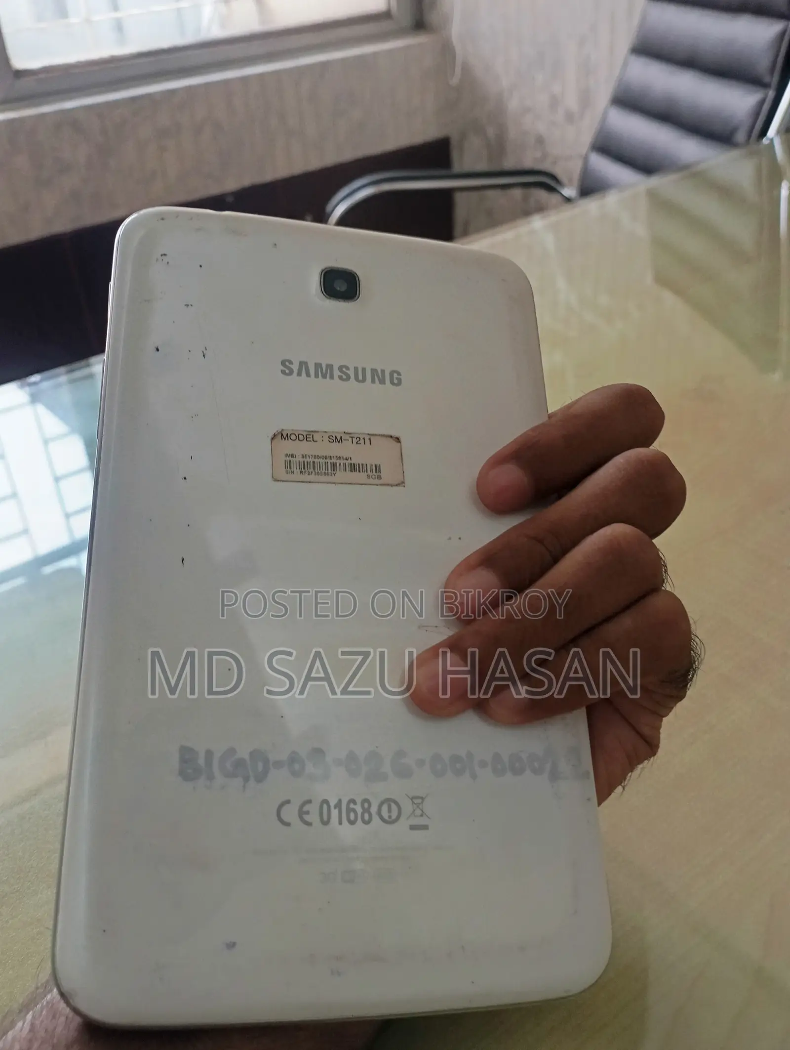 Samsung Galaxy Tab A SM-T285 16 GB White