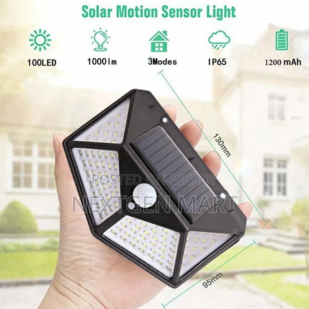 100 LED Solar Light