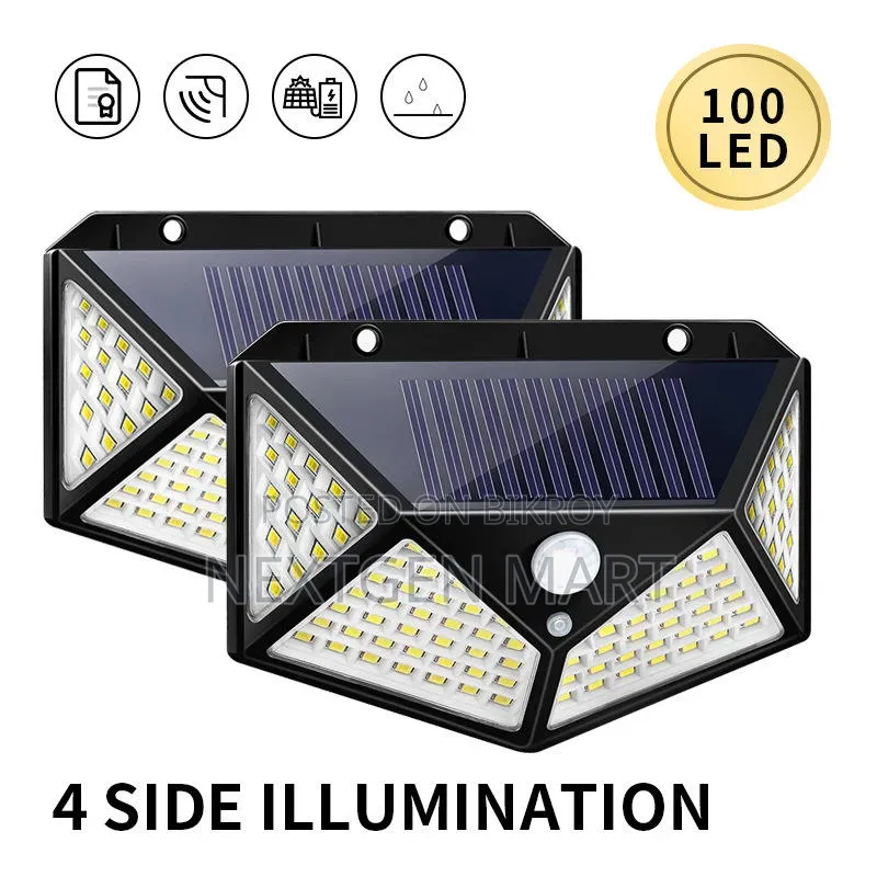 100 LED Solar Light