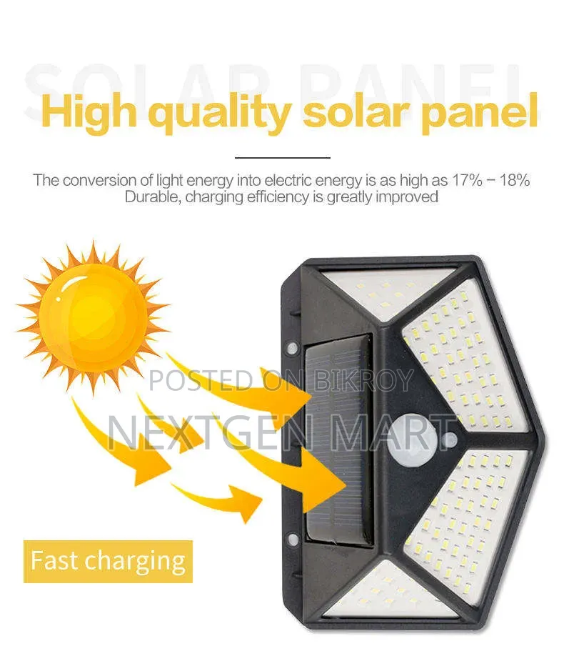 100 LED Solar Light