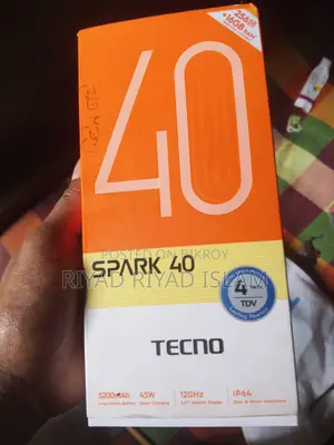 Tecno Spark 40 256 GB Black