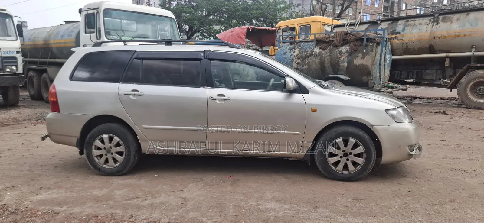 Toyota Corolla Fielder 2005 Gold
