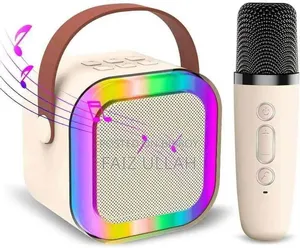 K12 Karaoke Portable Bluetooth Speaker and Wireless Microphone