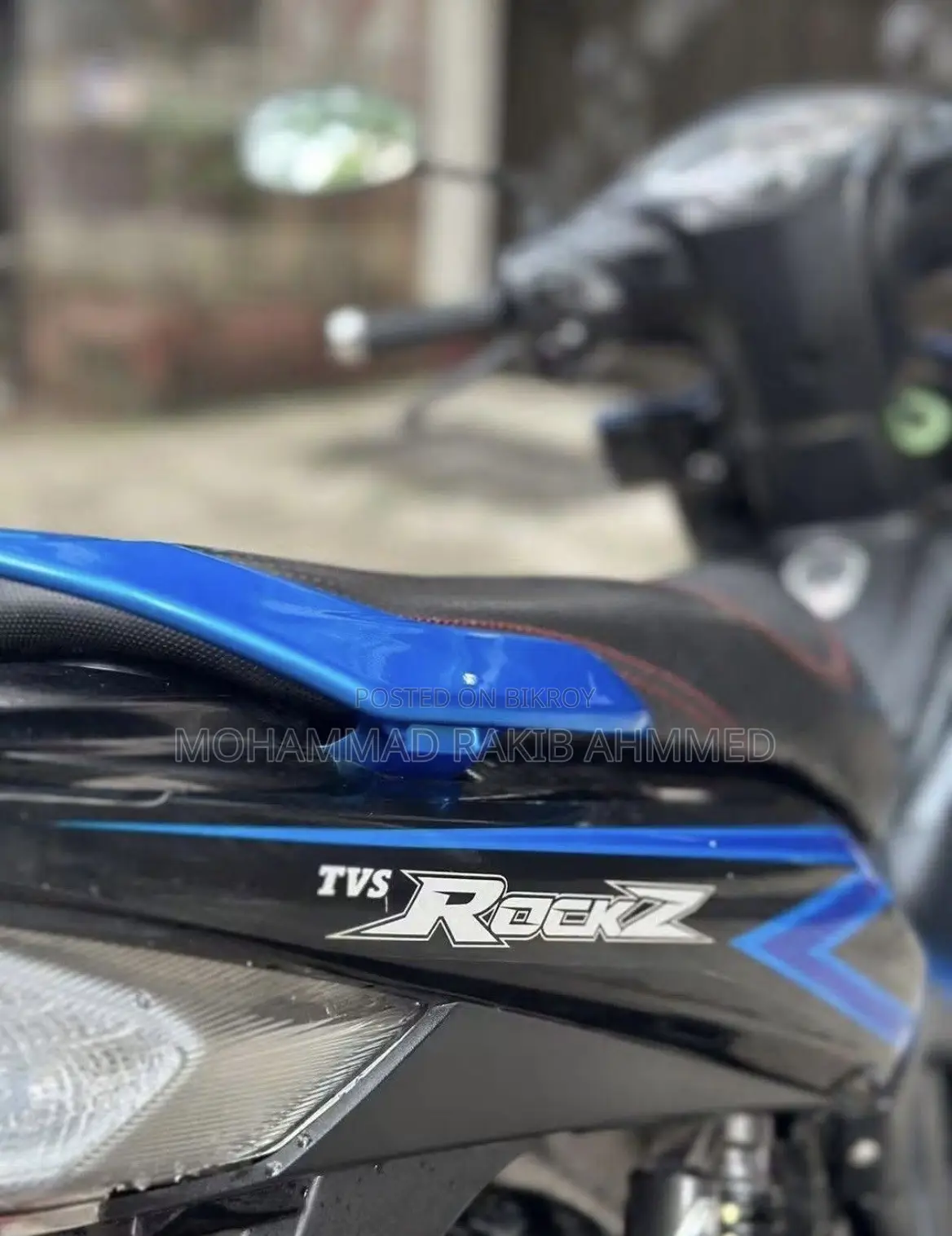 TVS Rockz 125 2023 Blue
