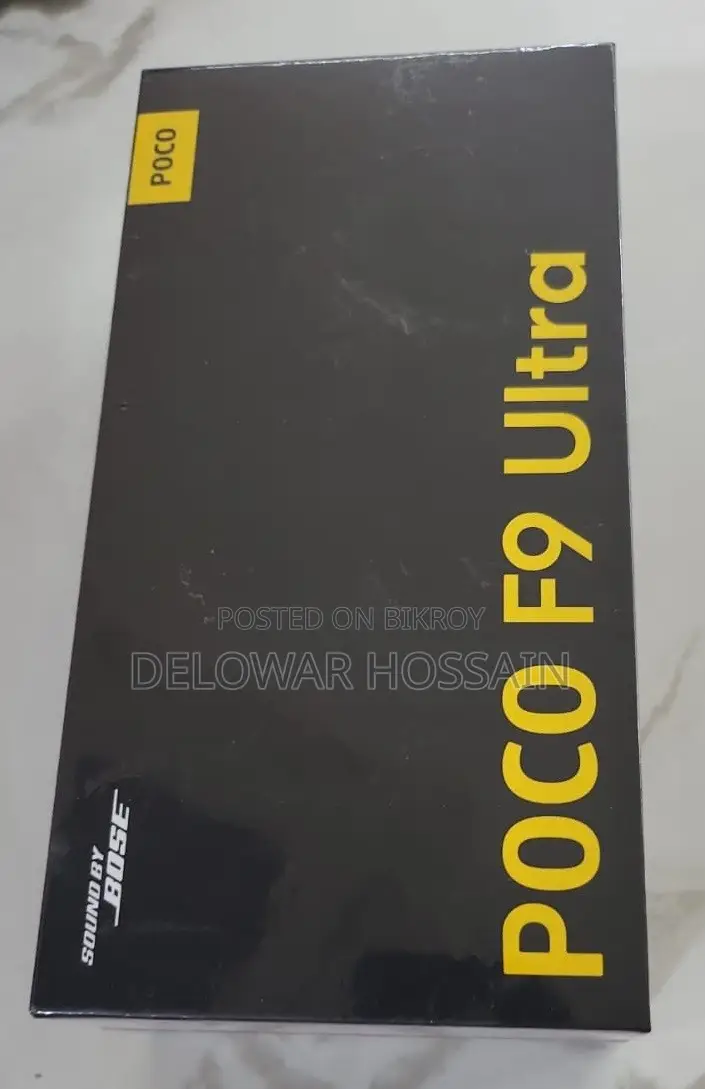 New Xiaomi Poco F9 Ultra 512 GB Black