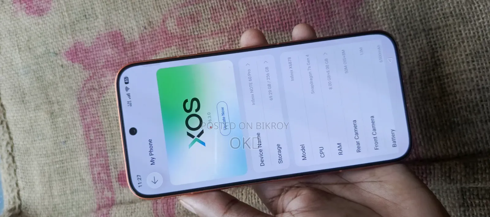 Infinix Note 60 Pro 256 GB Gold