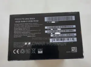 New Xiaomi Poco F9 Ultra 512 GB Black