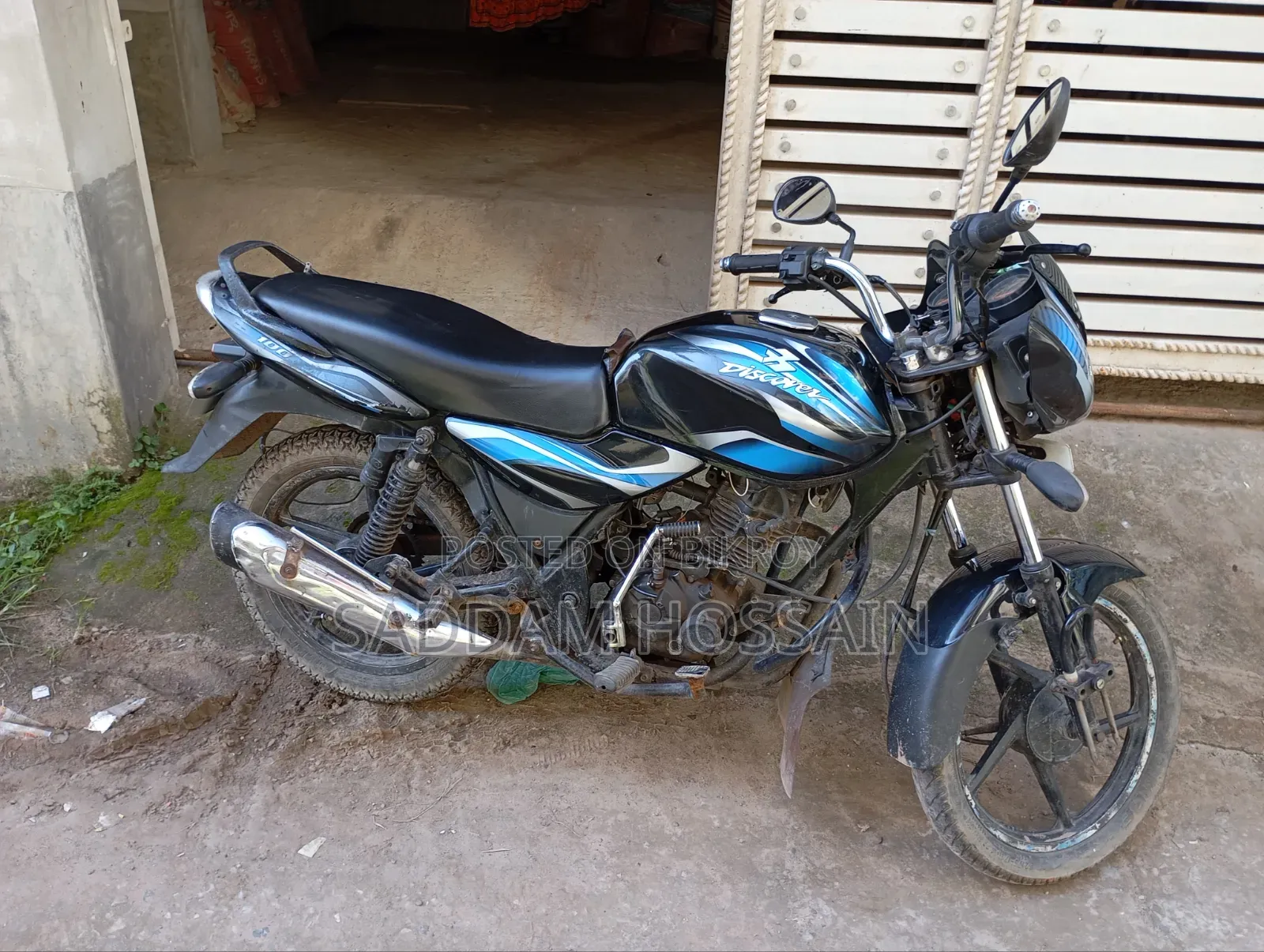 Bajaj Discover 100 2014 Blue