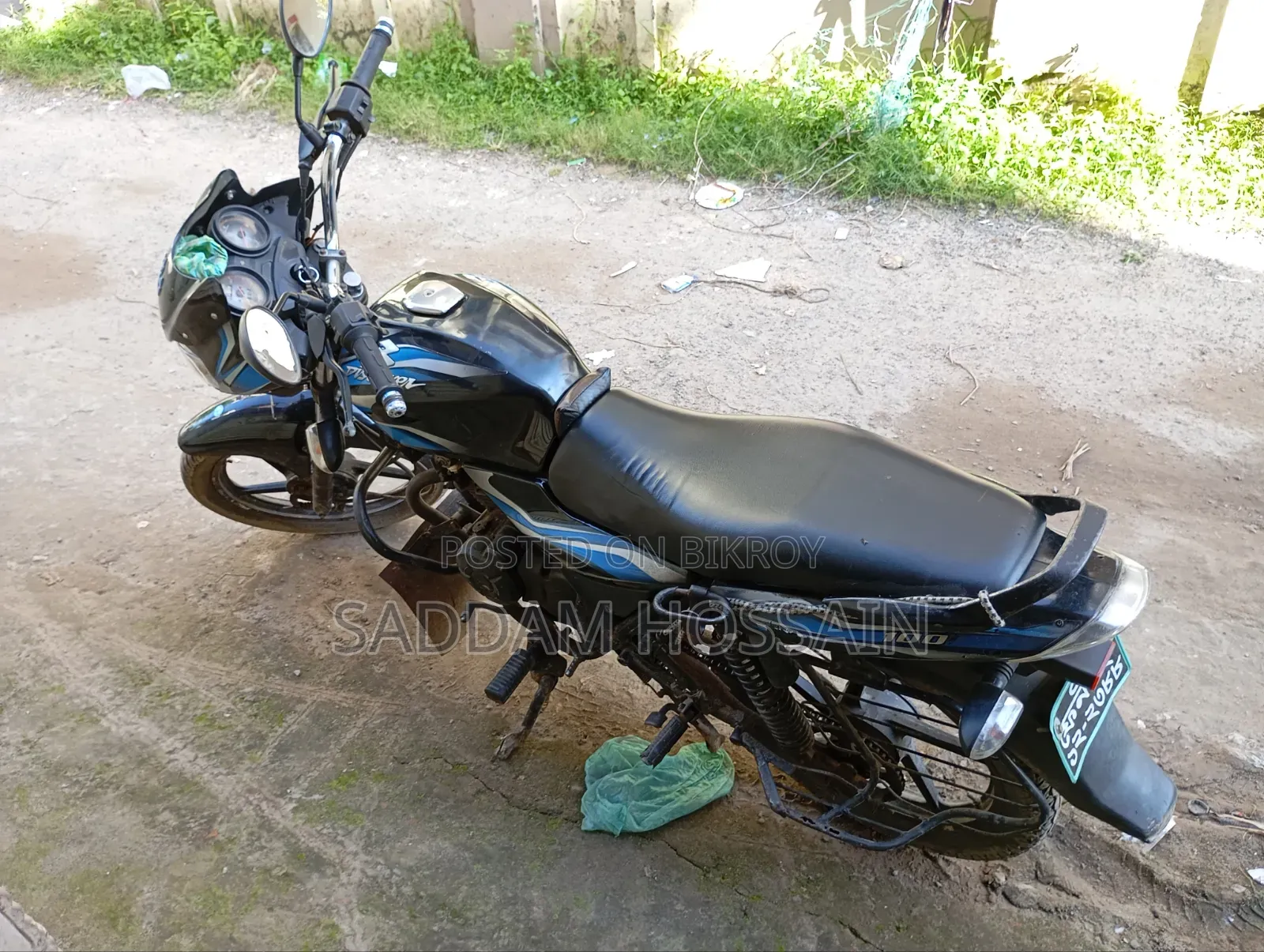Bajaj Discover 100 2014 Blue