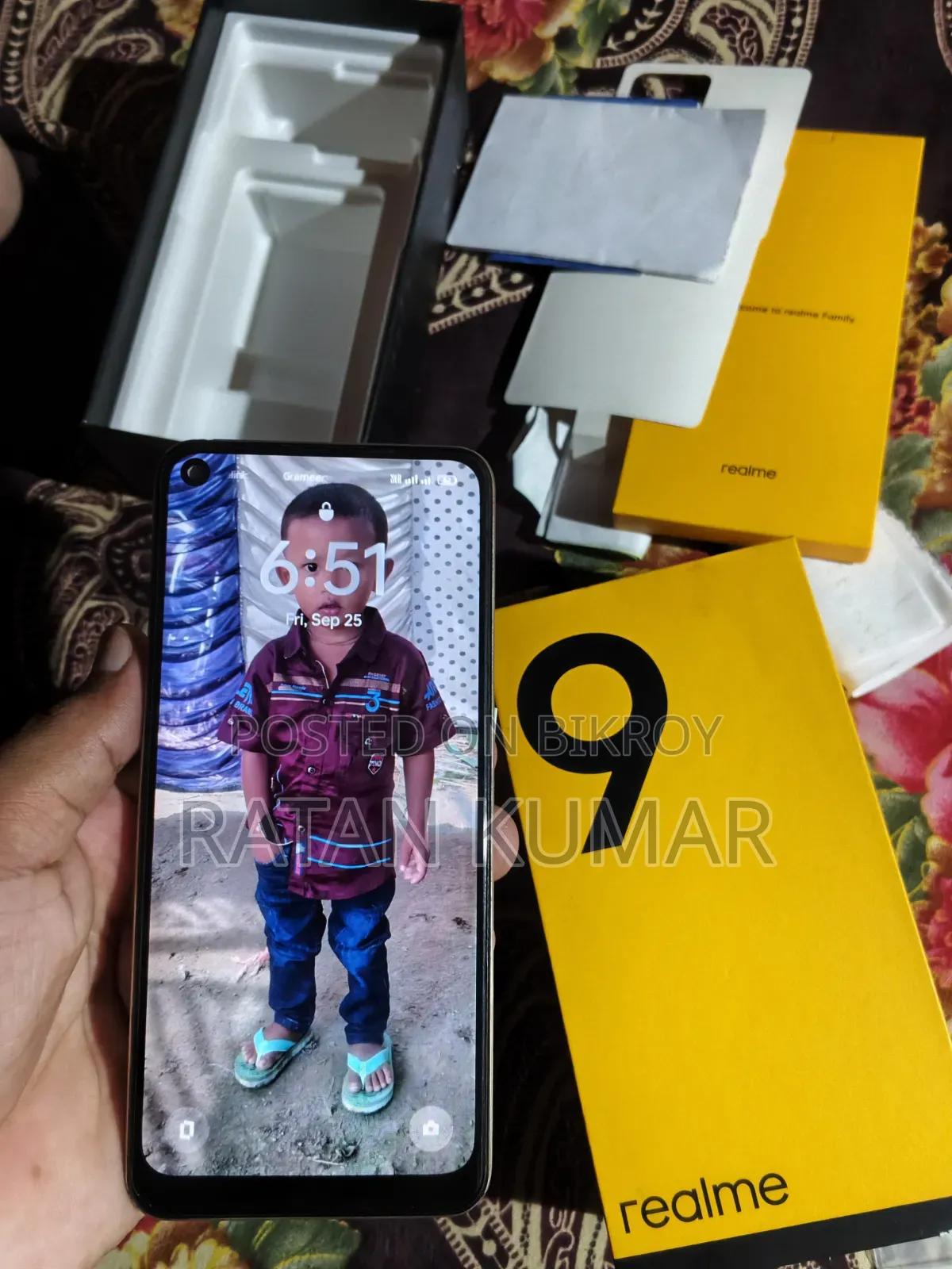 রিয়েলমি ৯ ১২৮ জিবি কমলা