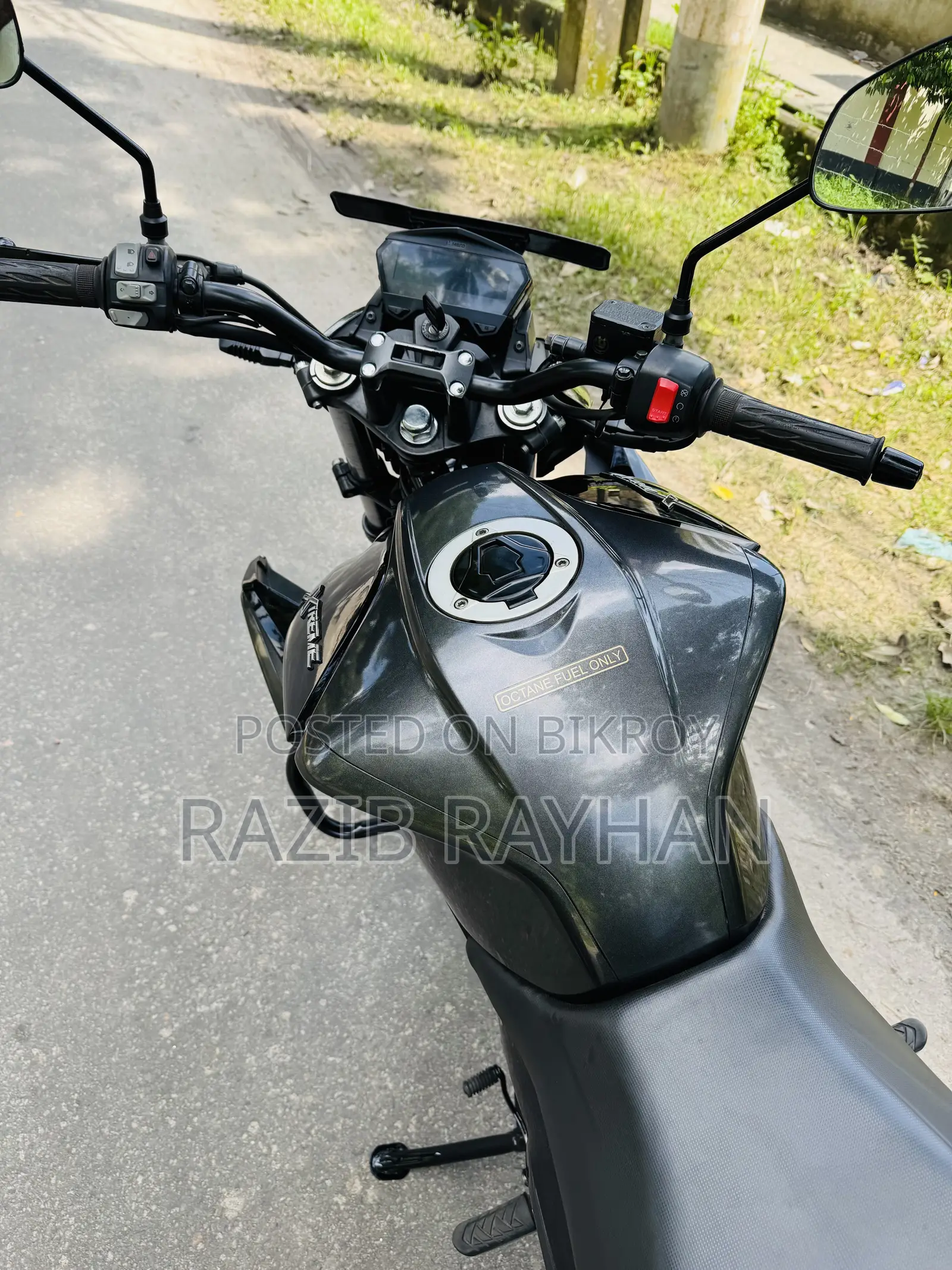 হিরো এক্সট্রিম ১২৫আর ২০২৫ ব্ল্যাক