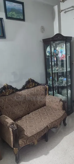 Segun Wood Sofa Set