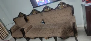 Segun Wood Sofa Set