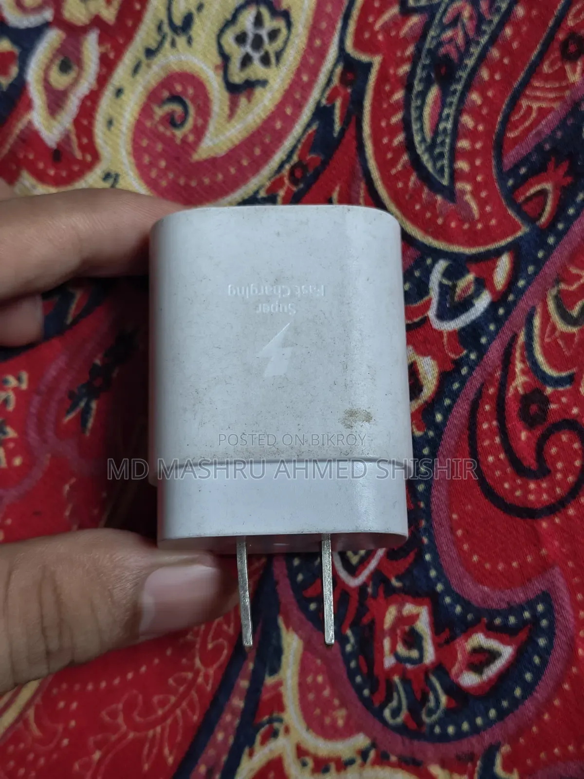 স্যামসাং ২৫ডব্লিউ অরিজিনাল চার্জার।