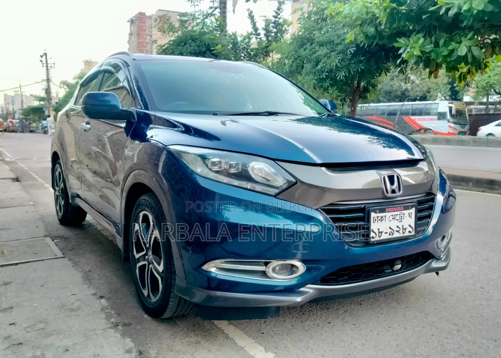Honda Vezel 1.5 Hybrid 2WD 2015 Blue