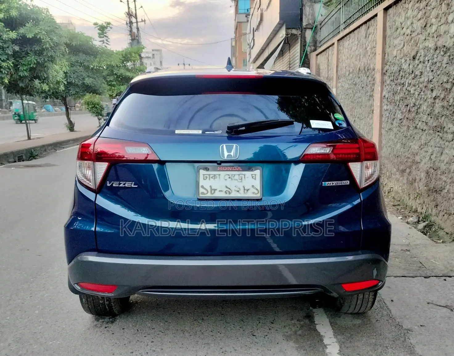 Honda Vezel 1.5 Hybrid 2WD 2015 Blue