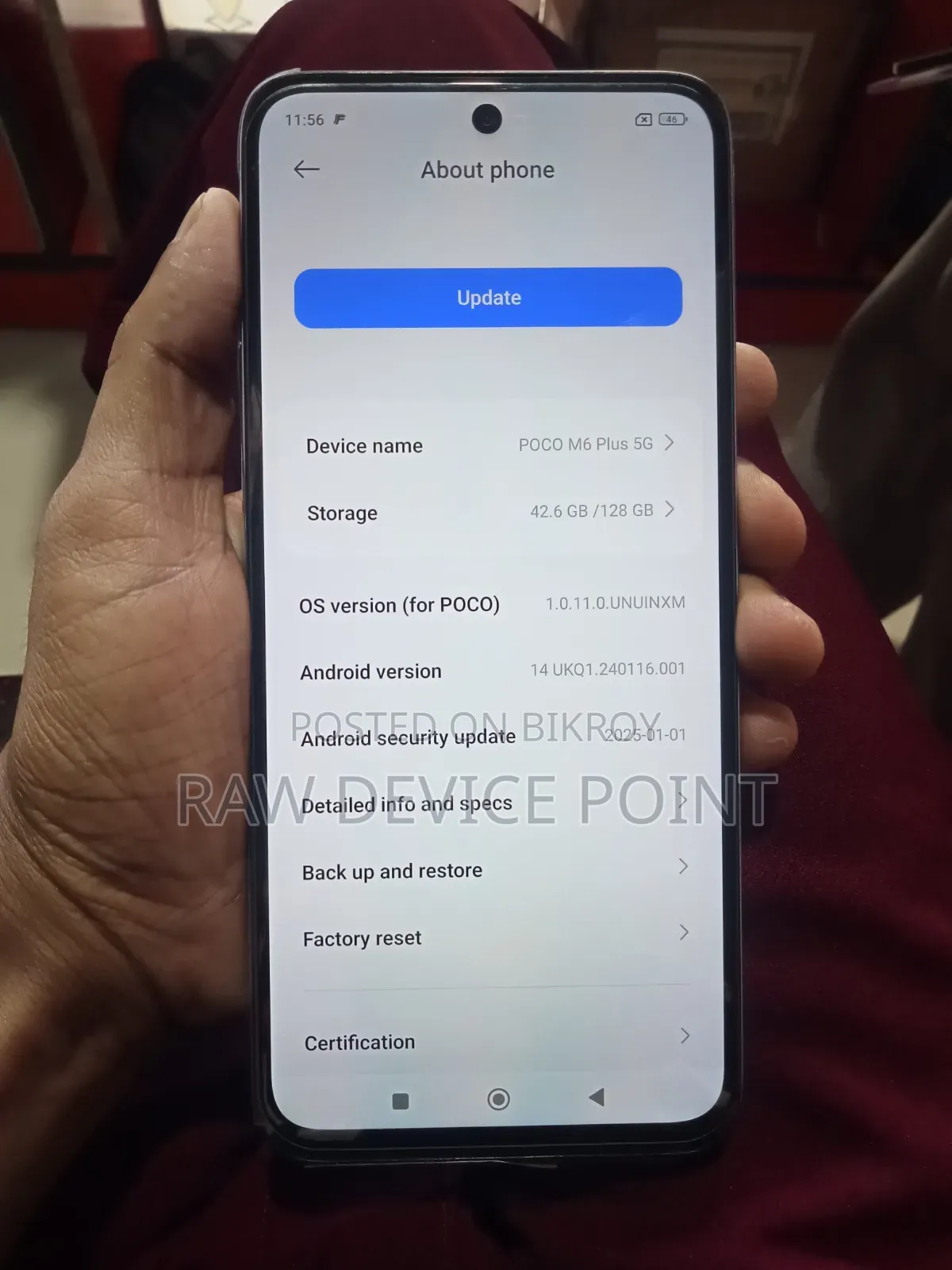 Xiaomi Poco M6 Pro 128 GB Silver