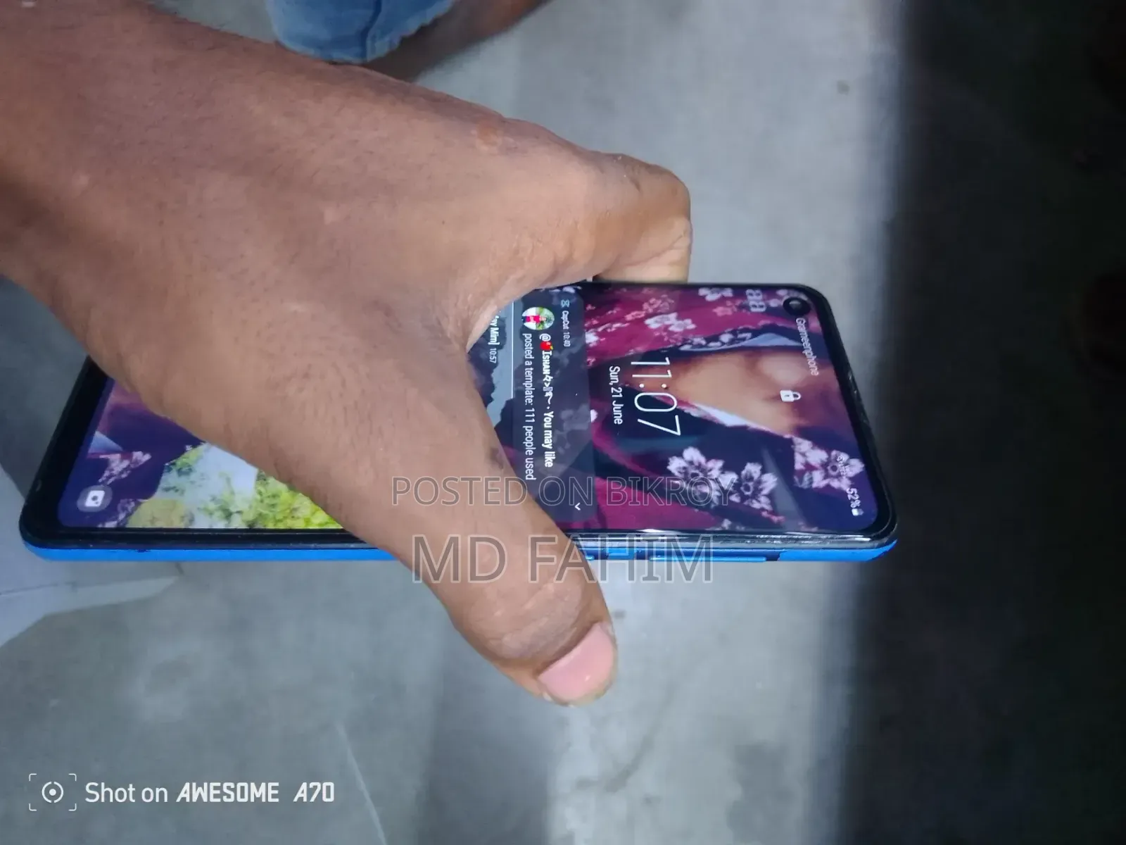 স্যামসাং গ্যালাক্সি এ২১এস ৬৪ জিবি পার্পল