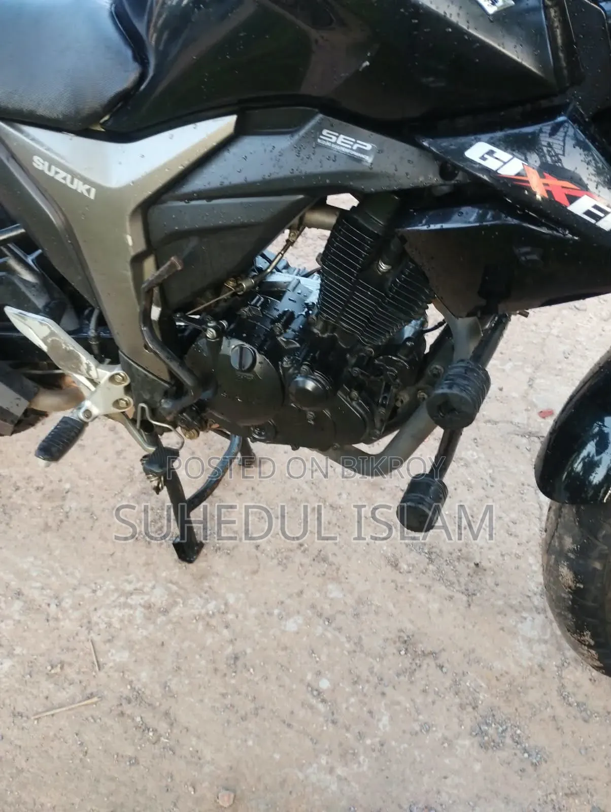 Suzuki Gixxer 2023 Black