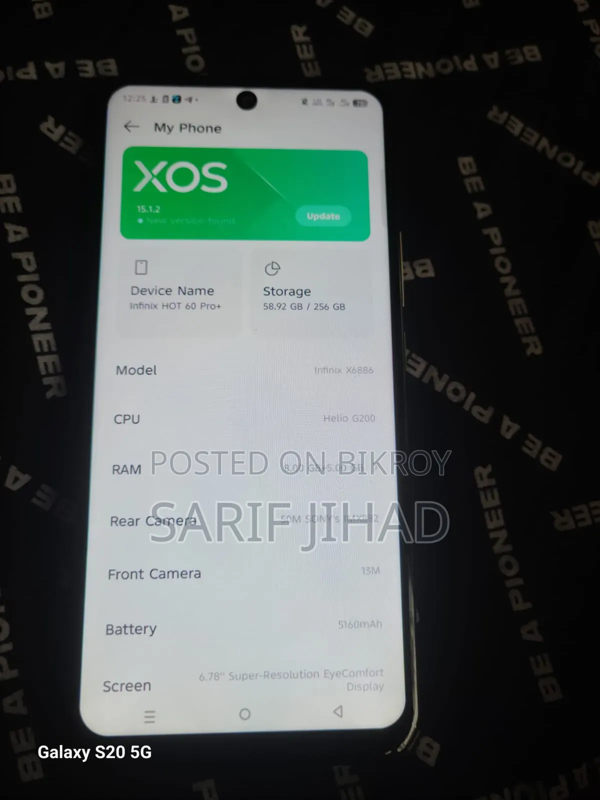 Infinix Hot 60 Pro+ 256 GB Silver