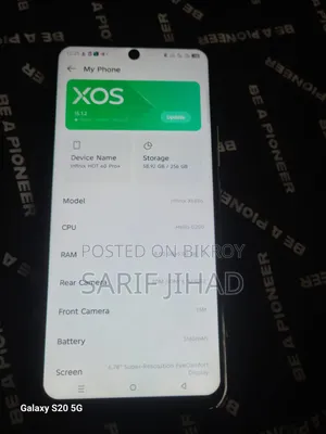 Infinix Hot 60 Pro+ 256 GB Silver