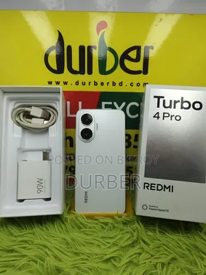 শাওমি রেডমি টার্বো ৪ প্রো ২৫৬ জিবি সাদা