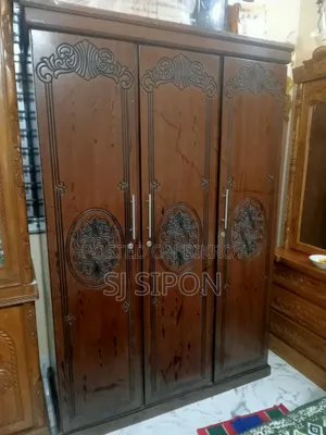 wooden almirah