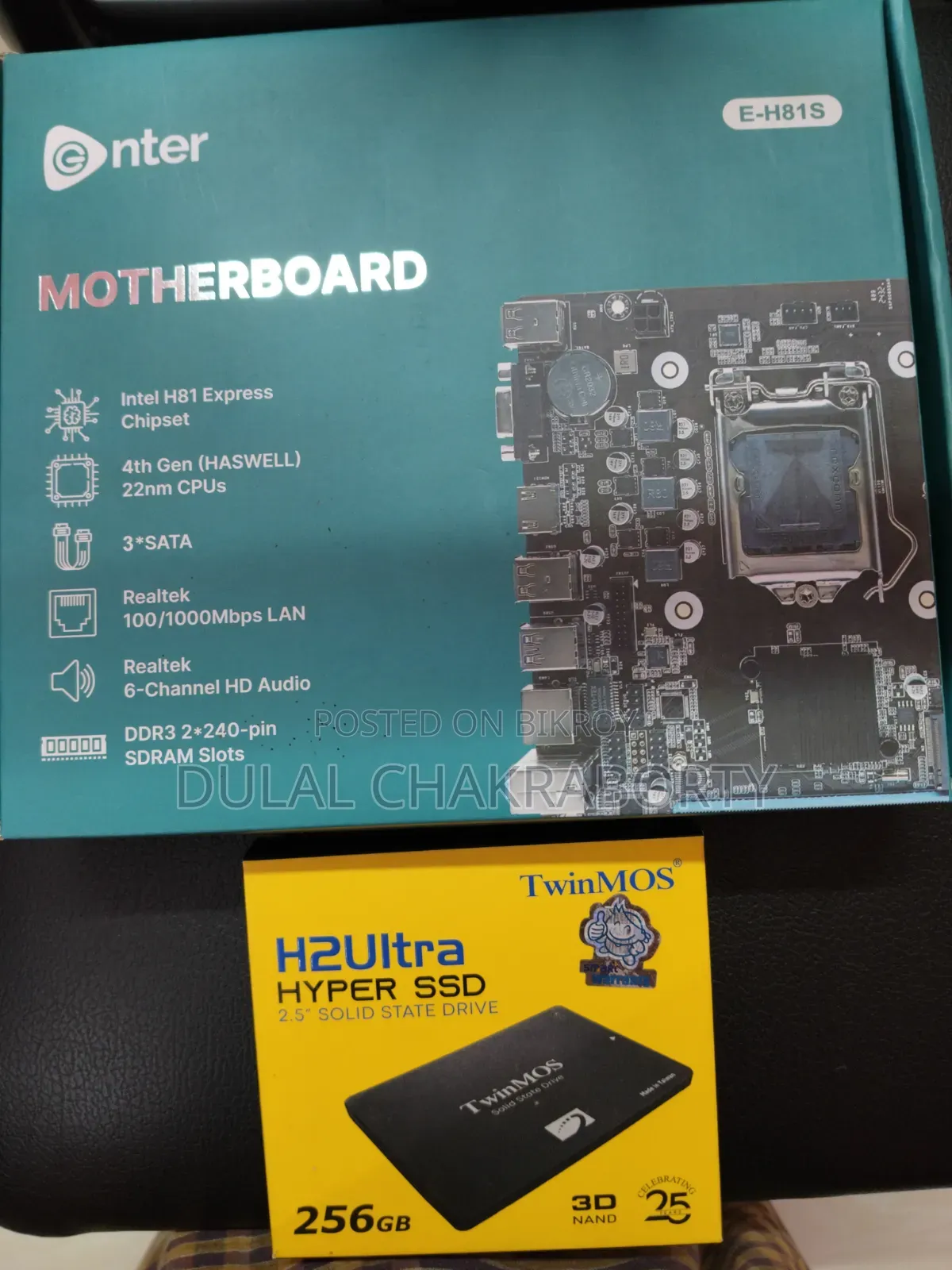 Desktop Computer 8GB Intel Core i7 SSD 256GB