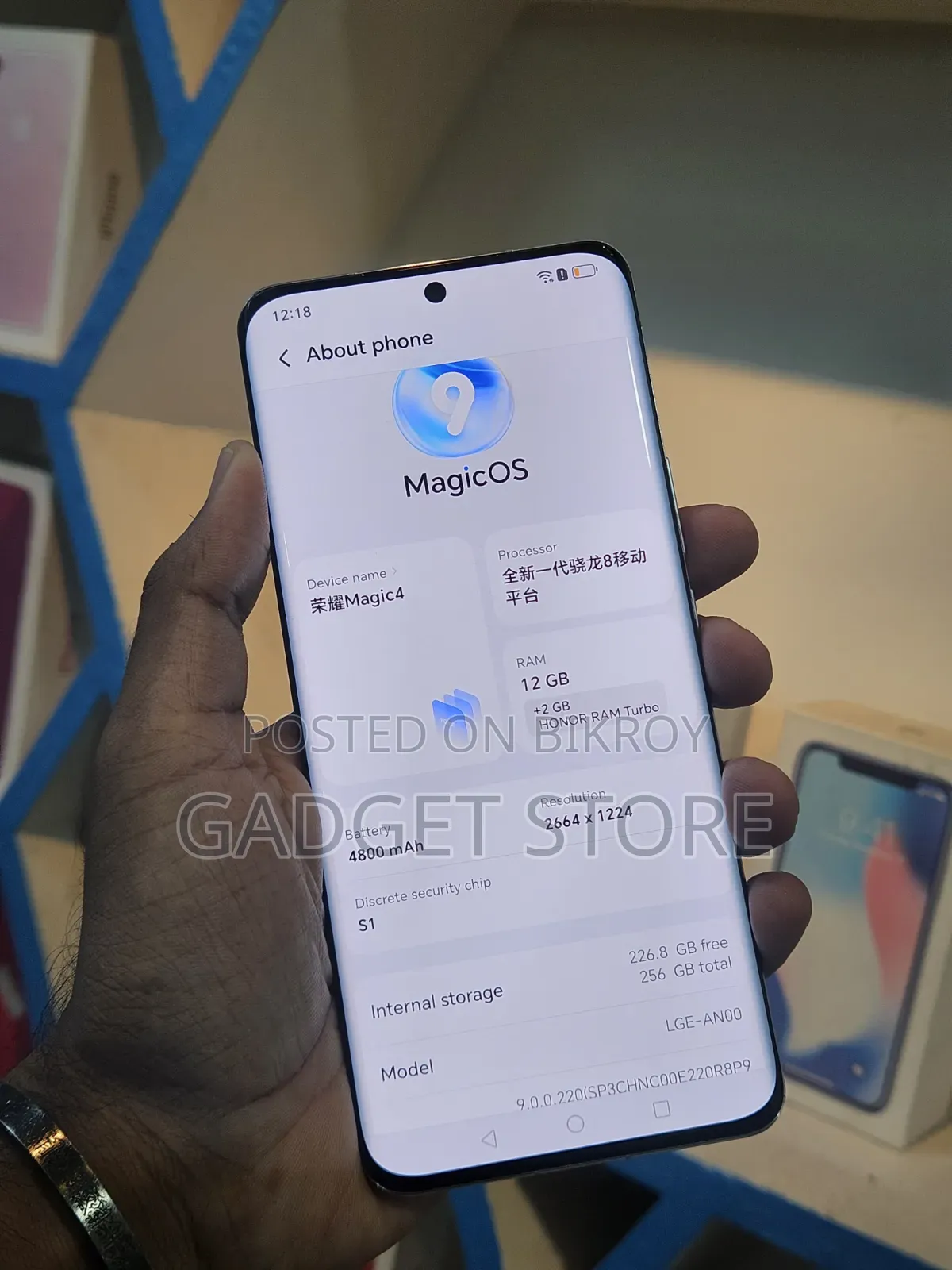 Honor Magic4 256 GB Blue