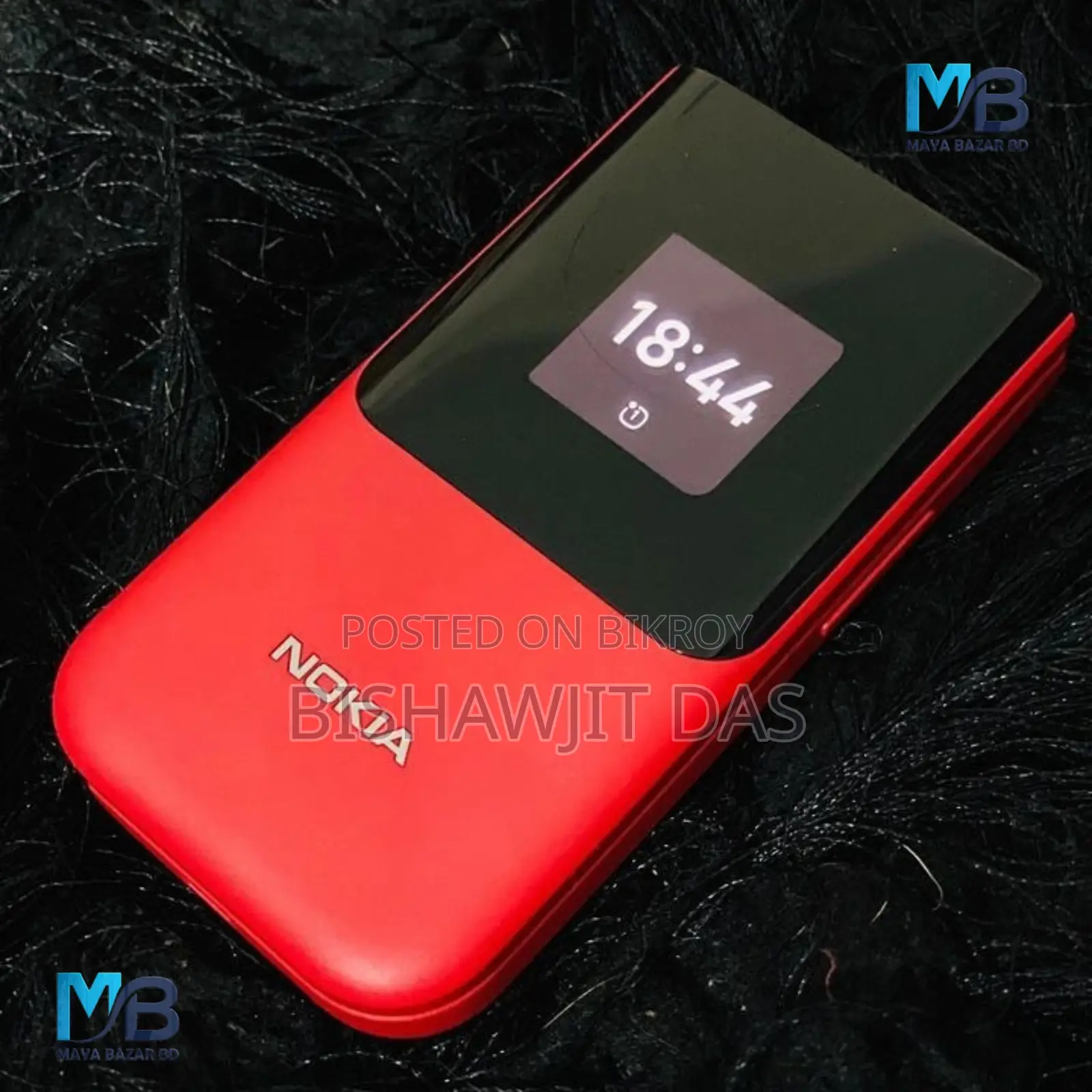 New Nokia 2720 Flip 512 GB Black