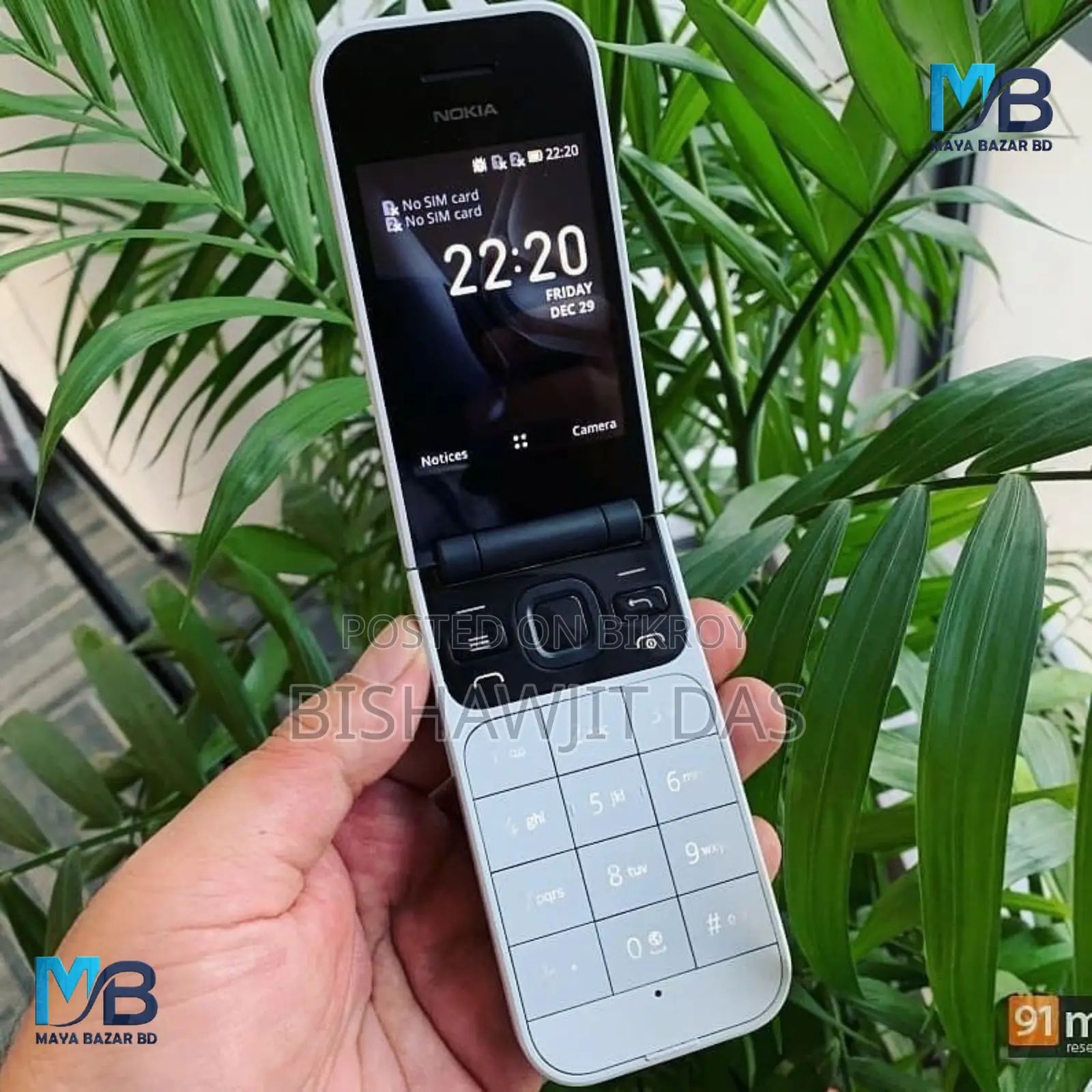 New Nokia 2720 Flip 512 GB Black