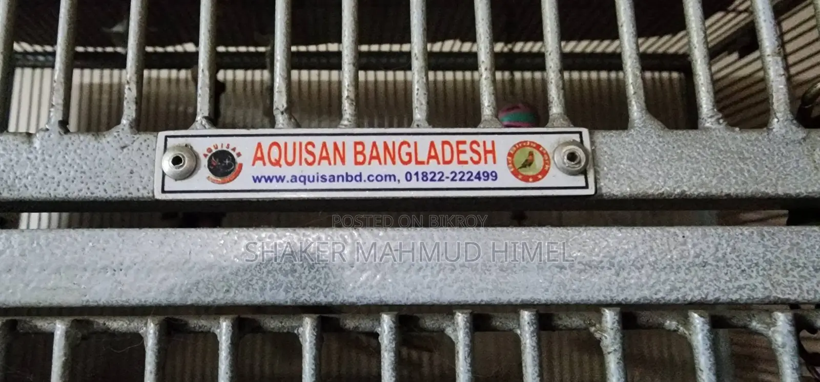 Three-story bird cage (cage only) will be sold at a very low price