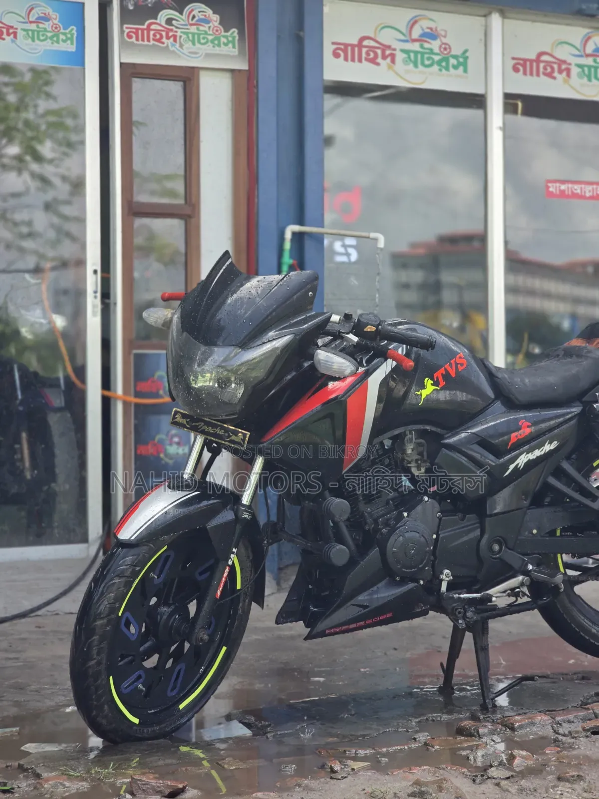TVS Apache RTR 160 2V 2014 Black