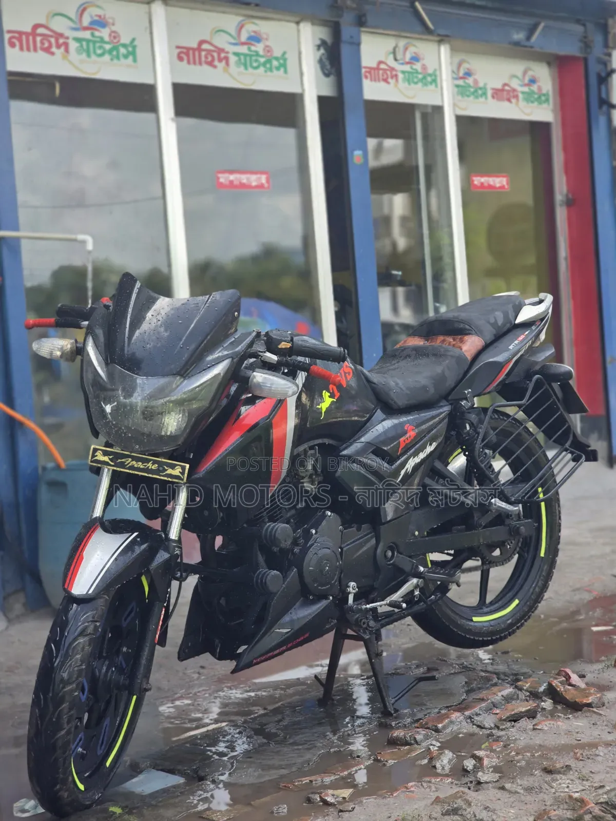 TVS Apache RTR 160 2V 2014 Black