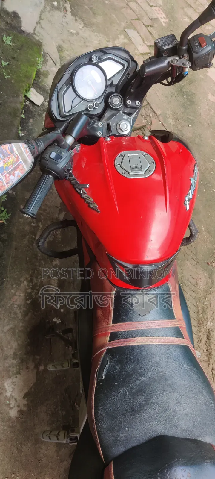 বাজাজ পালসার এনএস ১৬০ ২০১৯ রেড